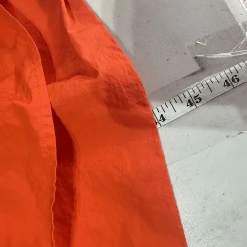 Anthropologie Whit Two Dress Womens Small Orange Ruffle Tiered Midi Boho - Image 7
