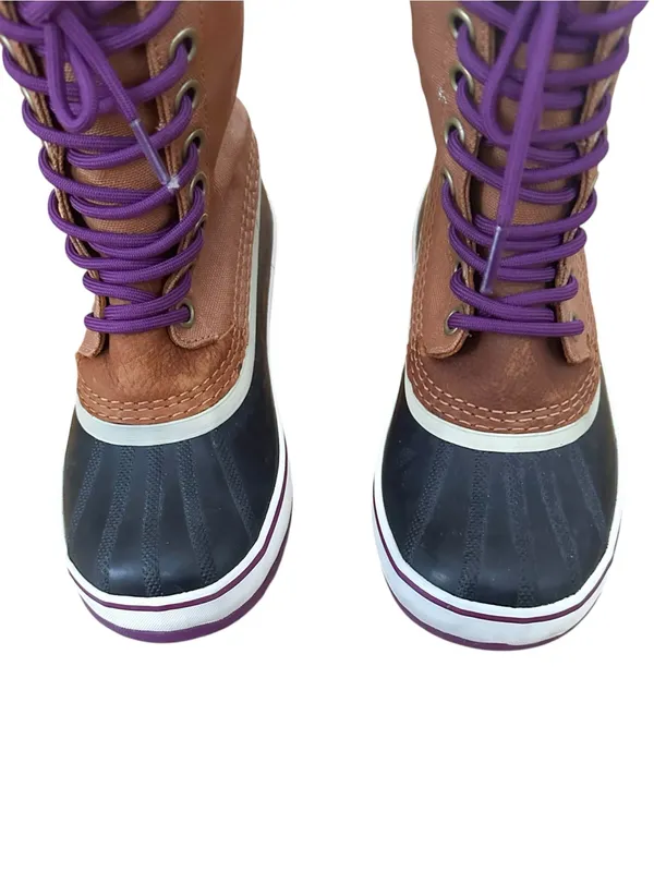 Sorel 1964 Premium CVS Winter Snow Duck Boots Camel Brown Women’s Size 7 - Image 4