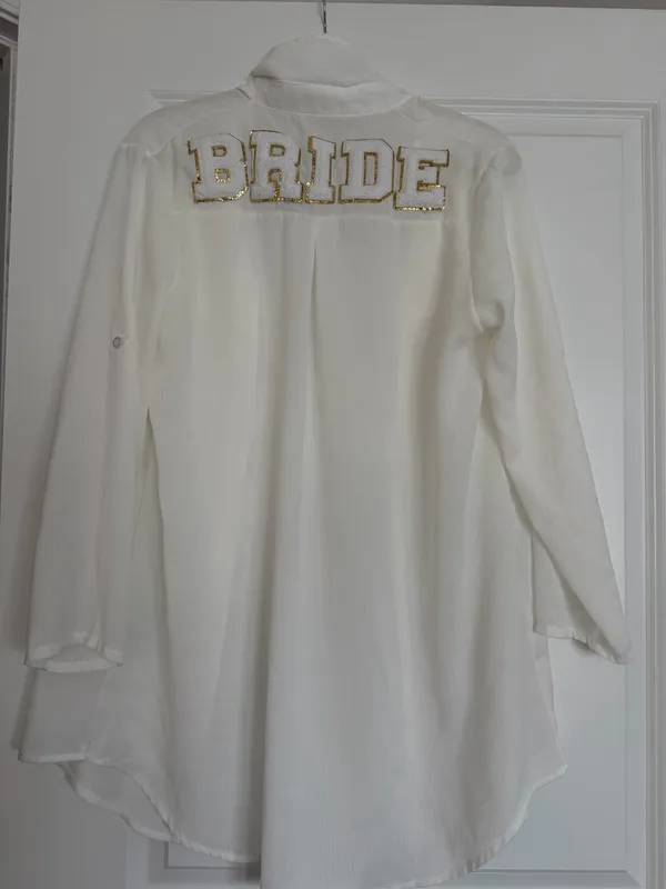 Bride White Cover Up Size one size - Image 2