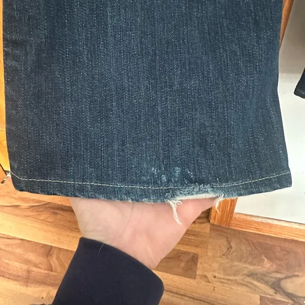 Citizens Of Humanity Indigo Wide Leg Jeans - Image 5