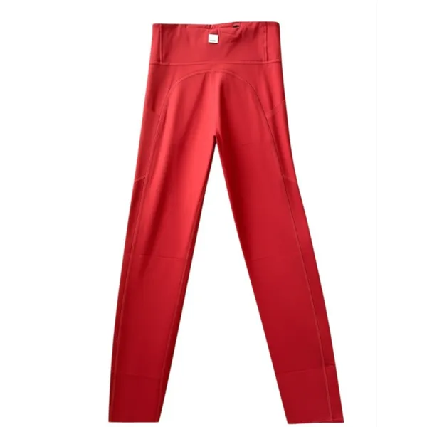 Vuori Stride Leggings XS Poppy Red‎ High Rise Athletic Yoga Workout Pants NWOT - Image 4