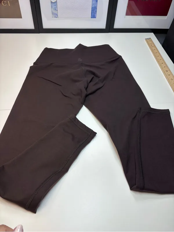 aerie Women’s Dark Brown Offline The Hugger High-Waist Stretch Leggings NWOT M - Image 12
