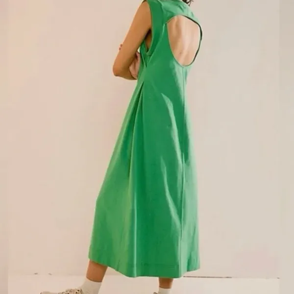 NWOT Free People Beach Simone Midi Dress - Putt Putt - Image 5