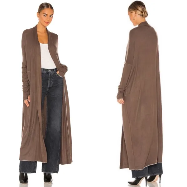 Intimately Free People Warm Up Cardi In Serene Smoke - Image 2