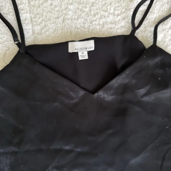 Black Allison Joy‎ Camisole, Cami, Tank Top Size Med - Image 3