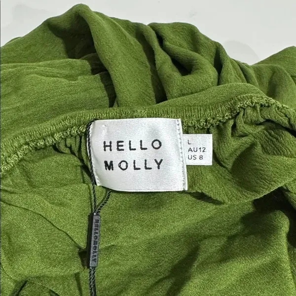 Hello Molly Green Maxi Dress - Image 4