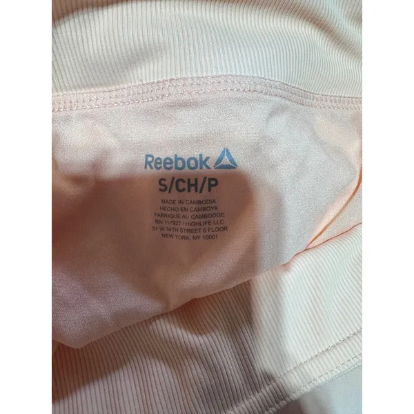 Reebok Women's Small Peach‎ Athletic Shorts Running Gym Workout Athleisure - Image 4