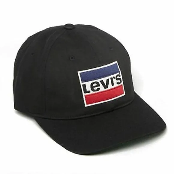 Black Levis Embroidered logo Cap - Image 2