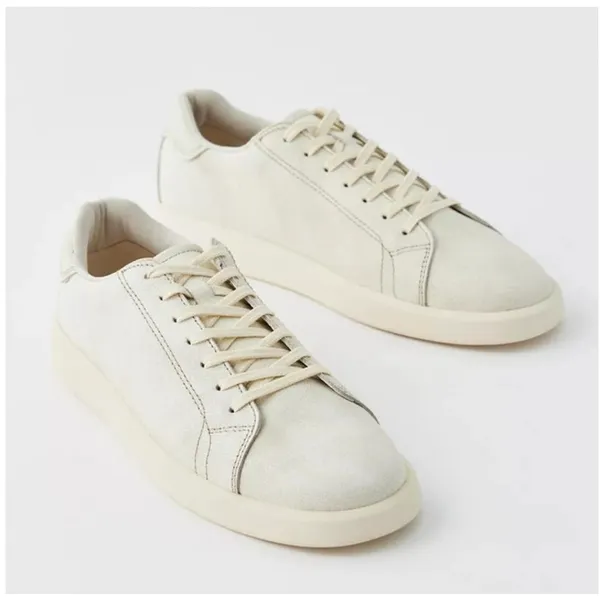 Vagabond Maya Vintage Off White Leather Sneaker Sz 38/8 - Image 2