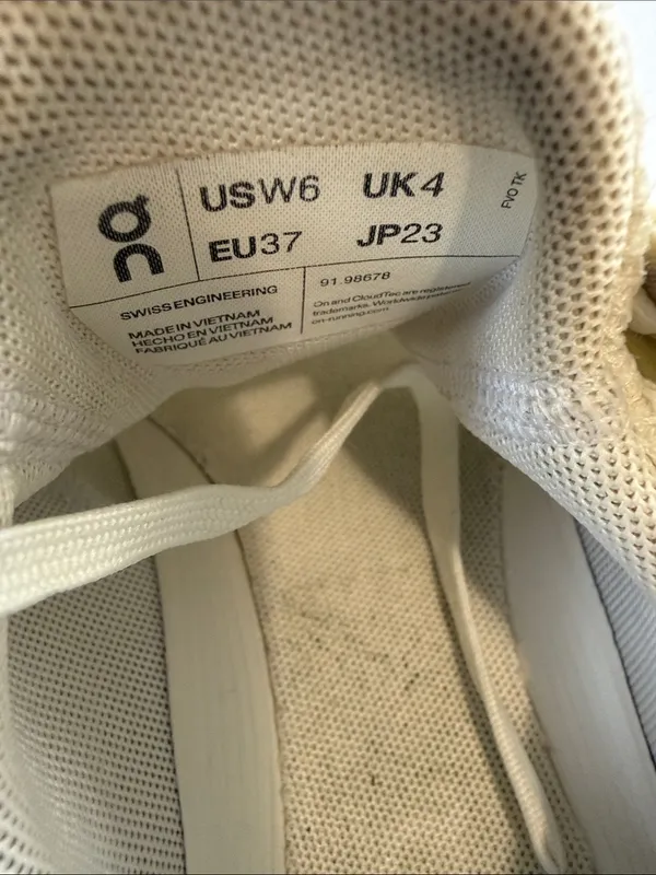 On Running Women's Sneakers in Cream - Image 13