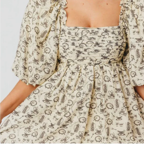 Worth Collective Tea Mini Dress Size M - Image 3
