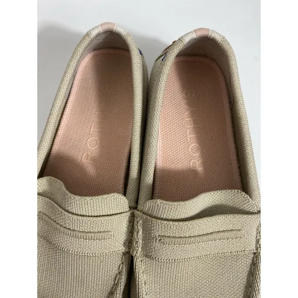 Rothy’s Driver Loafer Flats Light Beige Sustainable Minimalist Women Size 8 - Image 5