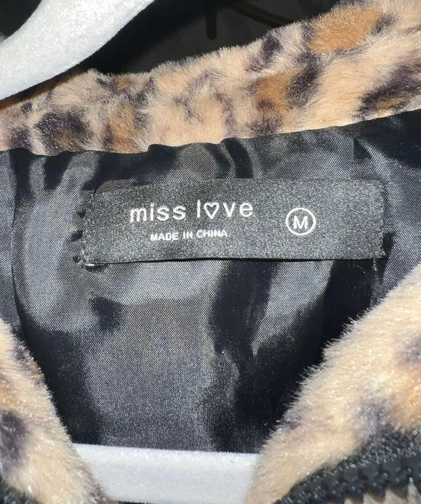 Fur Cheetah Jacket Multi Size M - Image 2