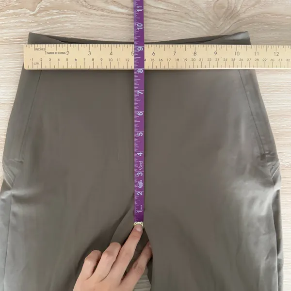 Lululemon 0 Smooth Fit Pull On Flare Nomad Minimal Outdoor Athletic Taupe - Image 9