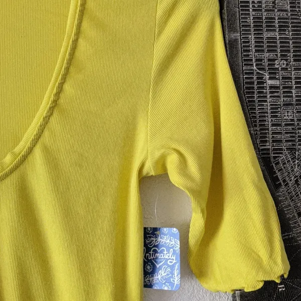 {Free People} Brand New Up Late Crop Top & Shorts - Image 4