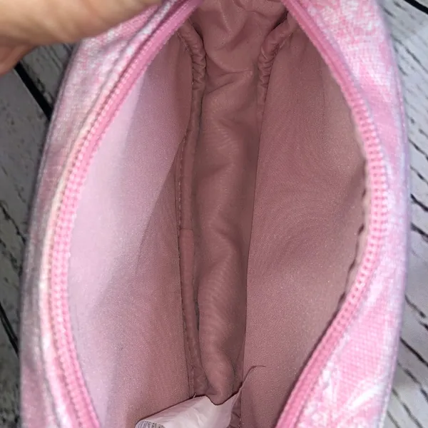 Crabtree & Evelyn Pink Cosmetic Case Makeup Bag - Image 8