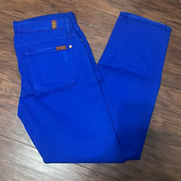 💖 7 For All Mankind Slim Cigarette‎ Jeans - Image 4