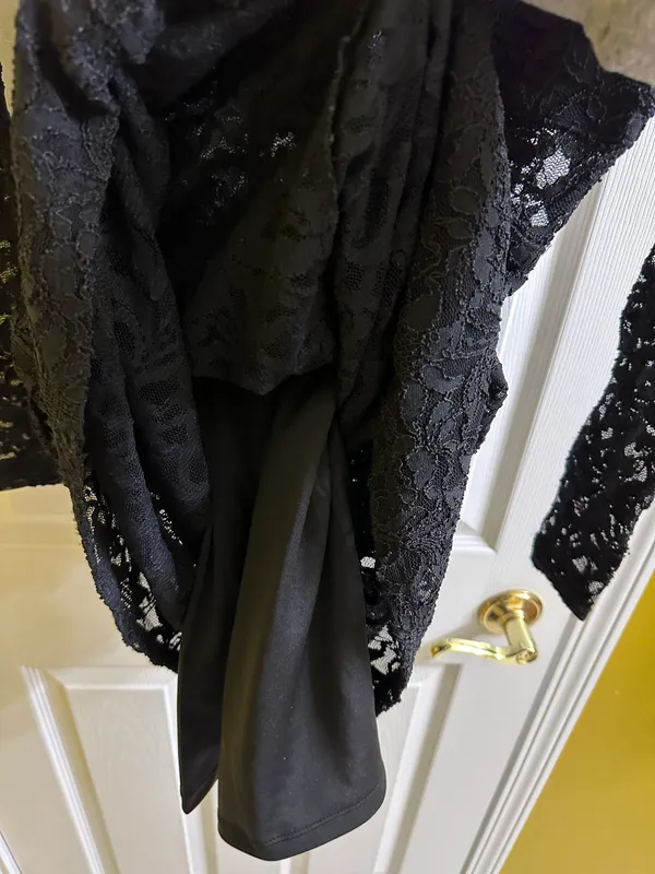 Black Lace Dress - Image 6