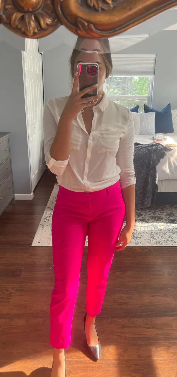 Ann Taylor White Blouse - Image 10
