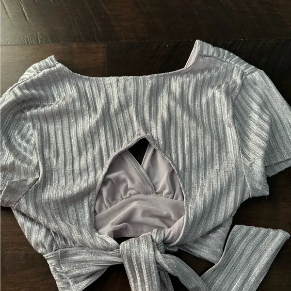 (3/$40 Item) Bershka Sparkly Top - Image 12