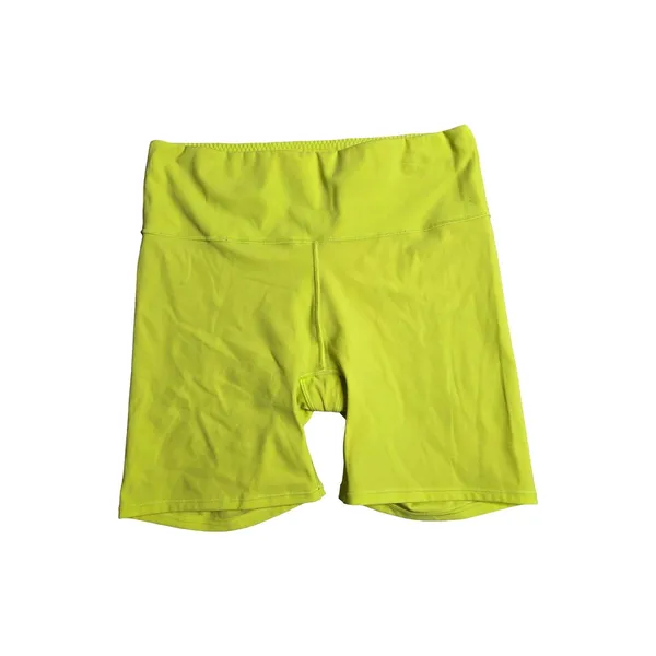 Skims Fits Everybody Neon‎ Yellow High Waist Biker Short Size: L - Image 2