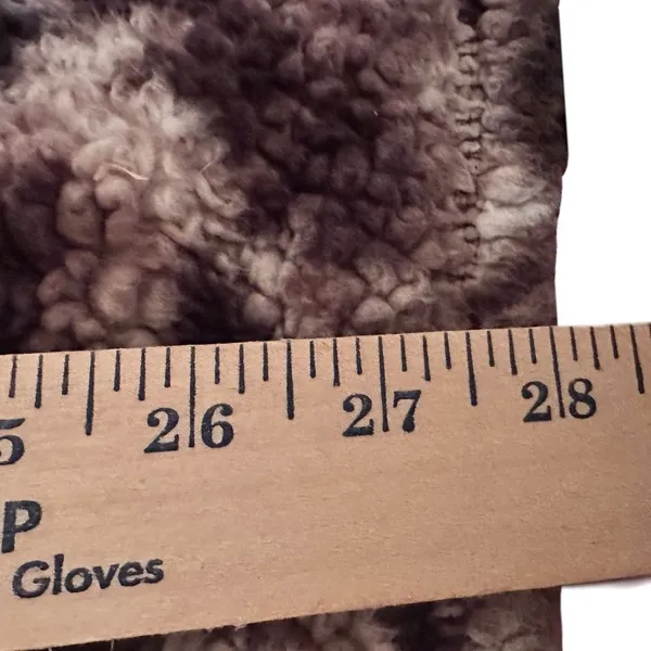 Cozy Sherpa Womens Leopard Print Fuzzy Fleece Pullover Half Zip Women Jacket XXL - Image 13