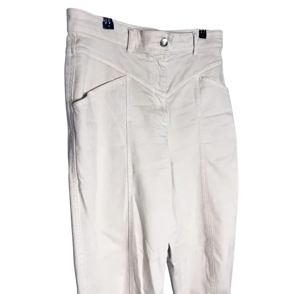 Aritzia Wilfred Free Archer Pant Gd Birch Size 8‎ High Waisted Workwear - Image 6