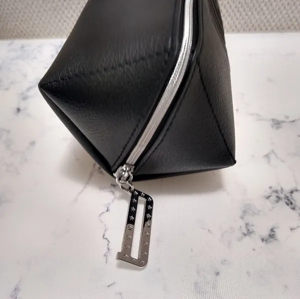 Black Dior Makeup Pouch Clutch - Image 3