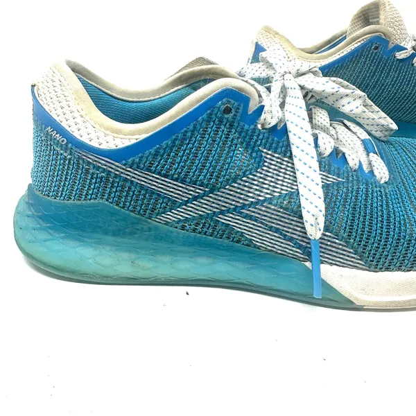 Reebok‎ Size 7 Nano Sneakers Blue White Crossfit Sportswear Athletic Outdoors - Image 5