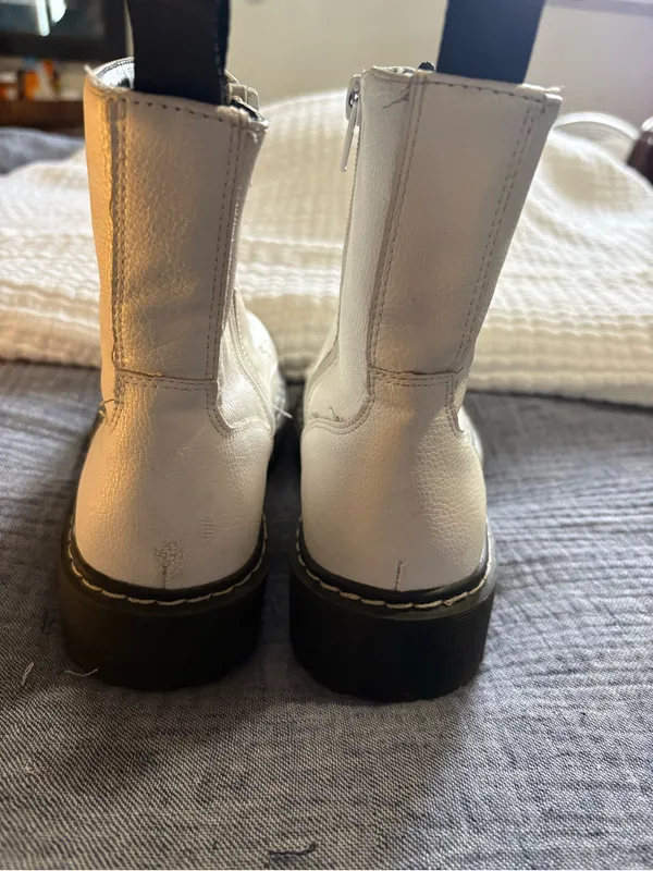 Sincerely Jewels leather “Harley” boot with side zip. - Image 6