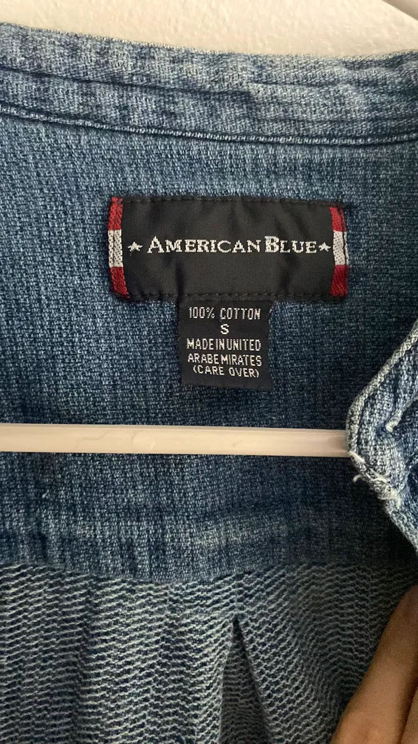 Denim Shacket Blue - Image 2