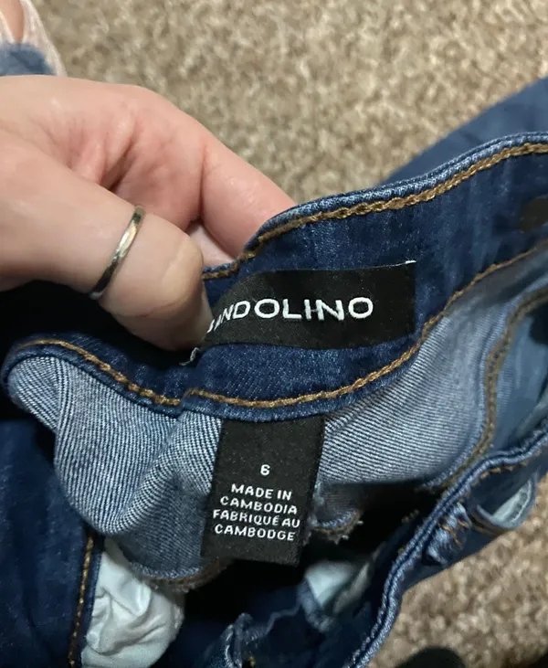 Straight Leg Jeans Size 6 - Image 2