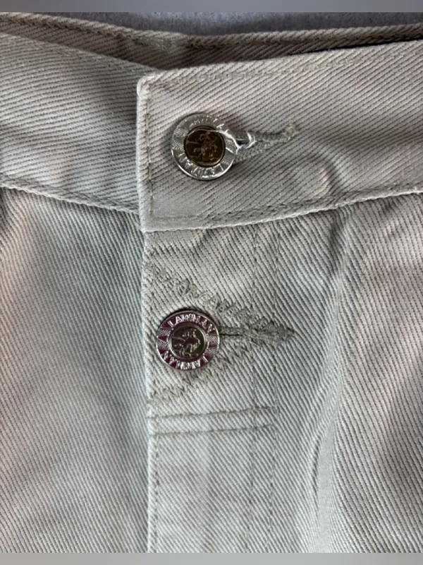 Lawman Western 29 11/12 High-Rise Women's Jeans in Light Beige - Image 5