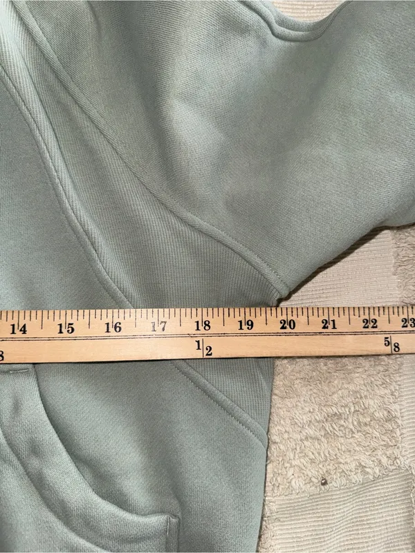Lululemon‎ Scuba Oversized Half-Zip Hoodie XS/S - Image 3