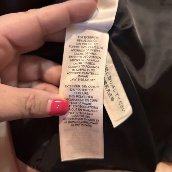 Coach F80650 Trench Coat Double Breasted Beige Jacket Belt‎ Missing Size Small - Image 9