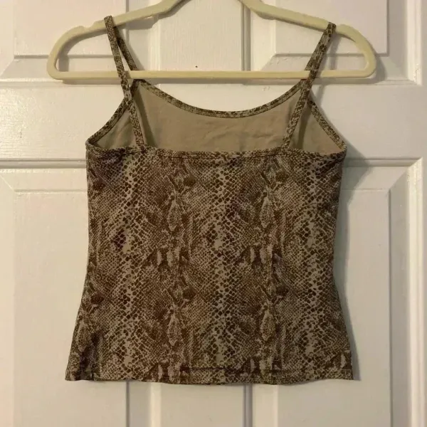 NY&CO Snakeskin‎ Tank Top Size M - Image 2