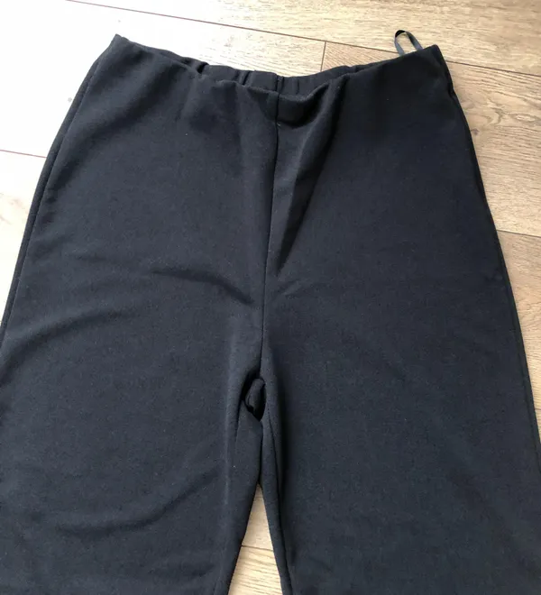 Wide Leg Pants Black Size M - Image 3