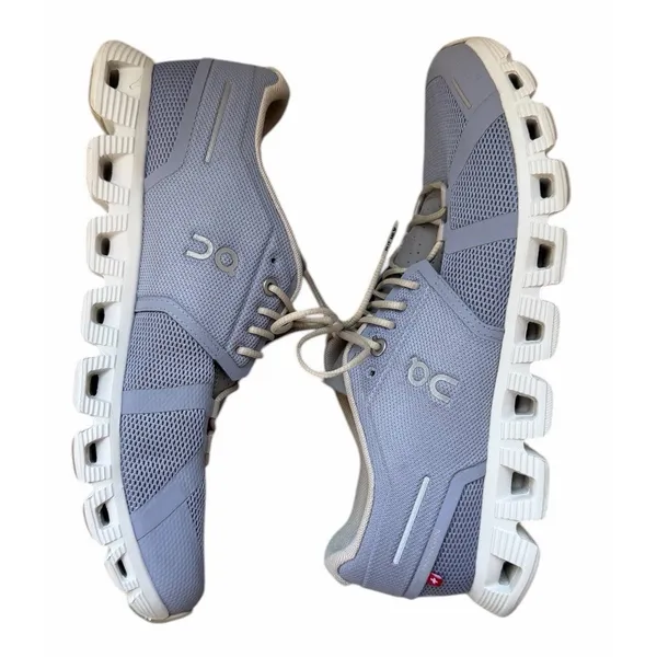 On‎ Cloud Cloud 5 Running Shoes Nimbus/Alloy Women's Size 10.5 - Image 7