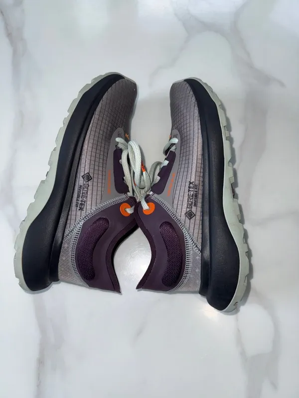 Vasque Trail Runner Sneaker in Purple with Orange Highlights Size 6.5 - Image 10