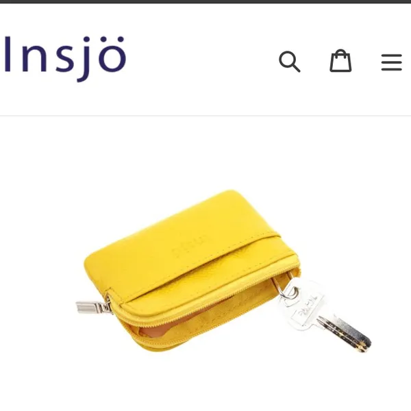 Isnjo Leather Card/Key Case Black - Image 2