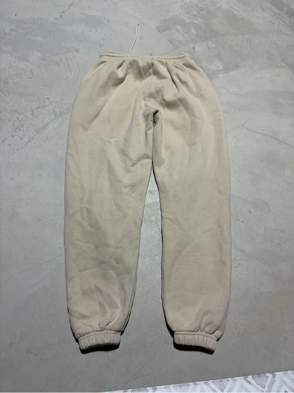 White fox Society Cream Sweatpants joggers XS - Image 8