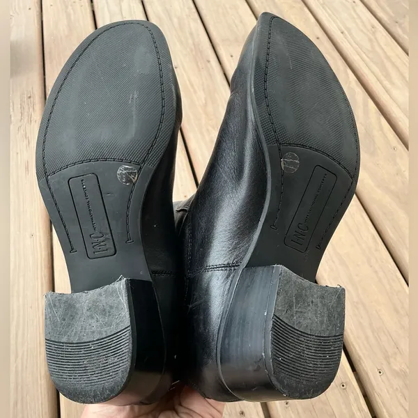 Genuine leather boots 🖤🖤 Black Size 7 - Image 5