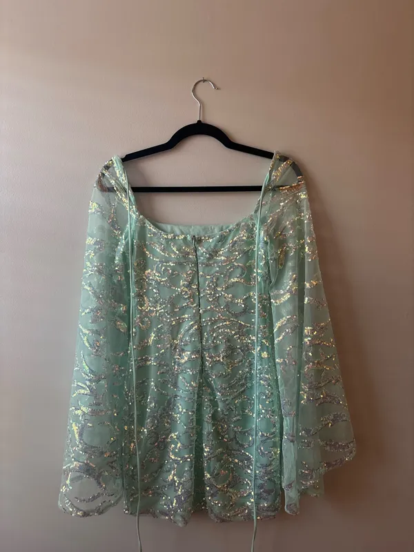 Lucy in the Sky Dress Sequin Long Sleeve - Image 3