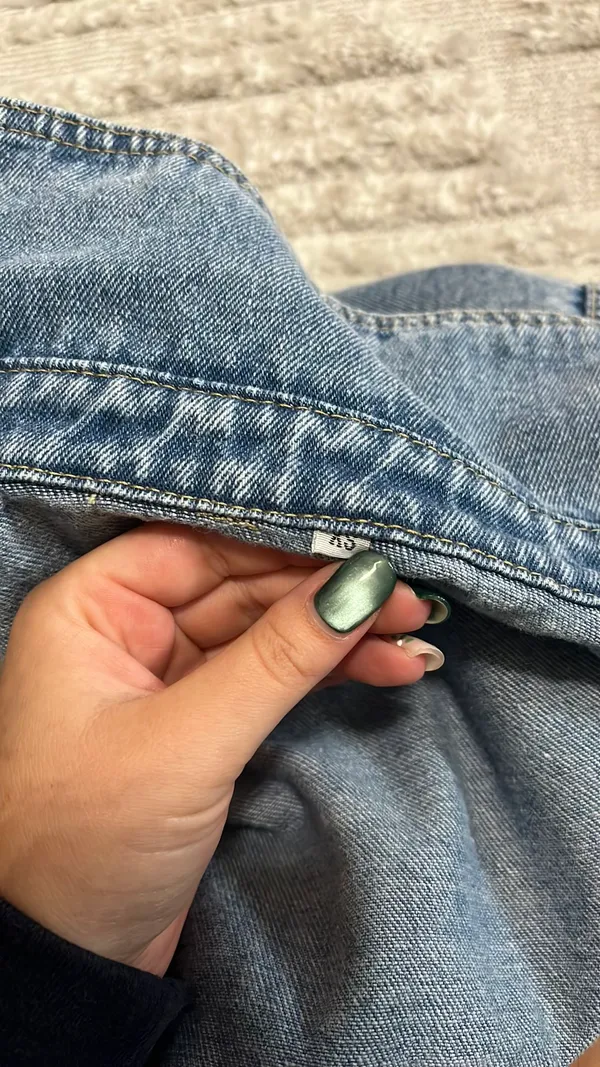 Jean jacket Blue Size XS - Image 3