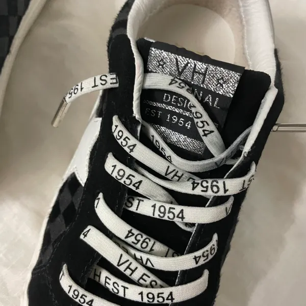 Vintage Havana Fulton Checkered Sneakers Size 6 - Image 2
