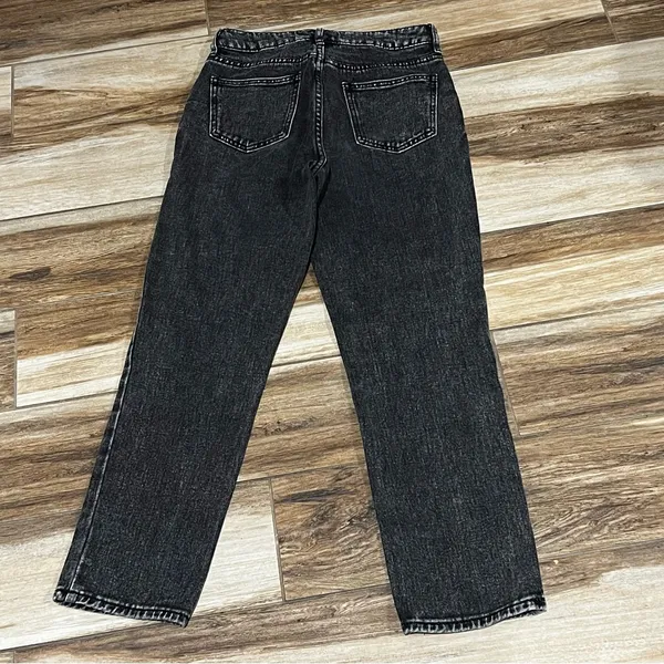 Pacsun black gray mom jeans - Image 5