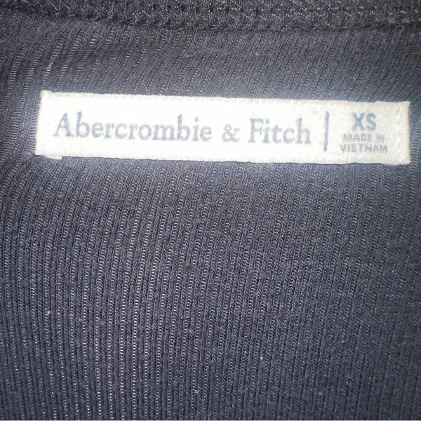 Vintage Y2K Abercrombie & Fitch Cropped Ribbed Tank Top! - Image 3