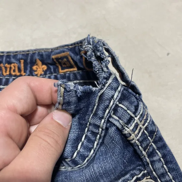 Buckle Rock Revival Women's Jeans SZ 26 Jamila Bootcut Distressed Grunge Punk - Image 7