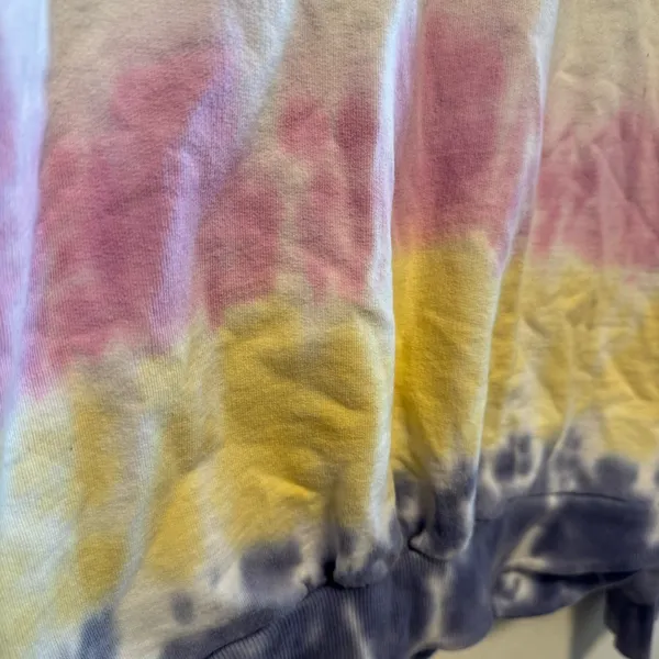 Chaser White Tie-Dye Long Sleeve Shirt - Image 4