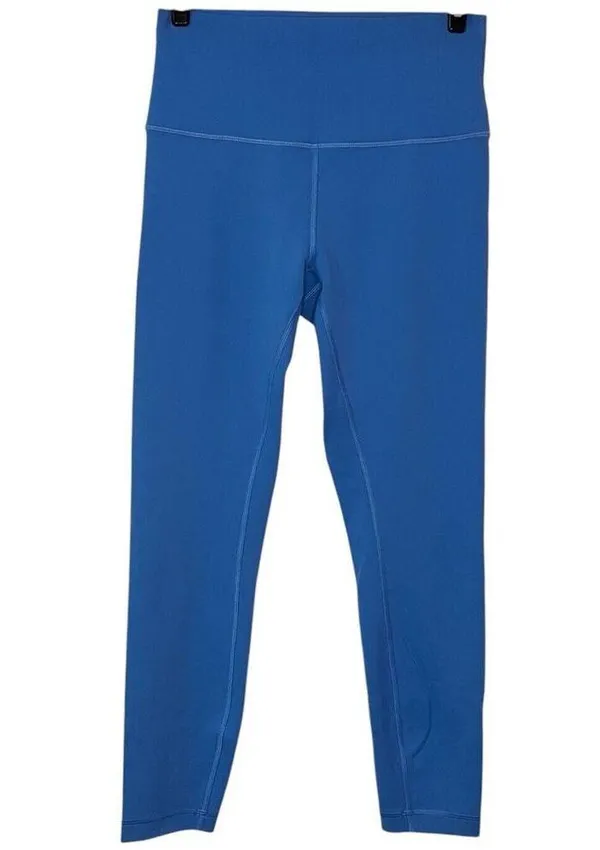 Lululemon Legging Womens Size 6 Nile Blue Wunder Train High Rise Tight 25" Soft - Image 2